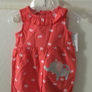 Carters One-Piece Sz. 6 Mos. Infant Girls
